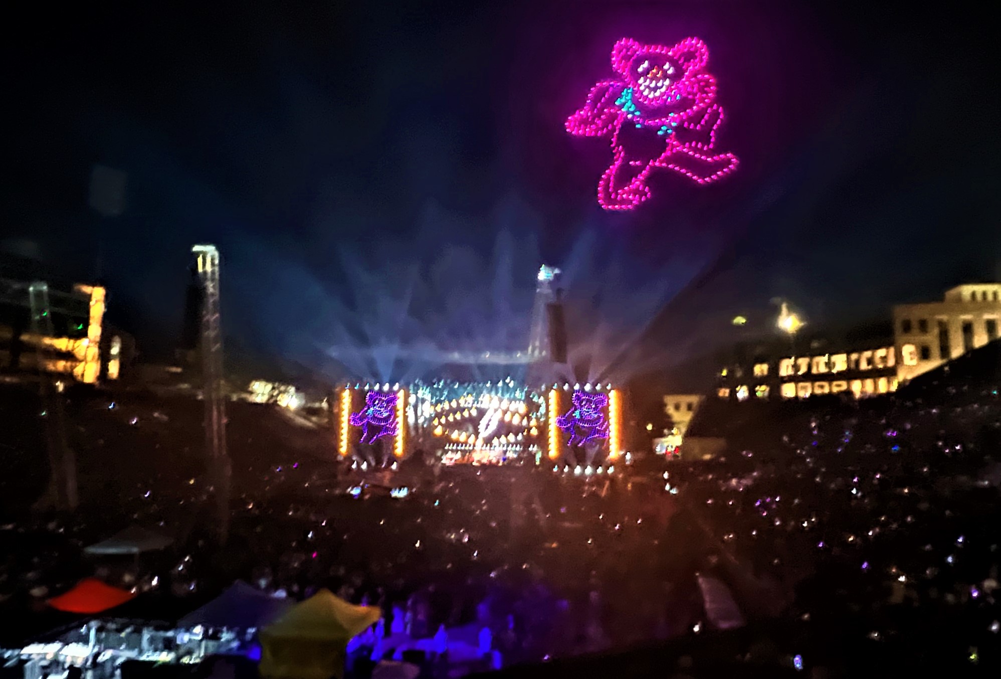 Drones, Deadheads, and a 'Buck' Supermoon Dead and Company's Final